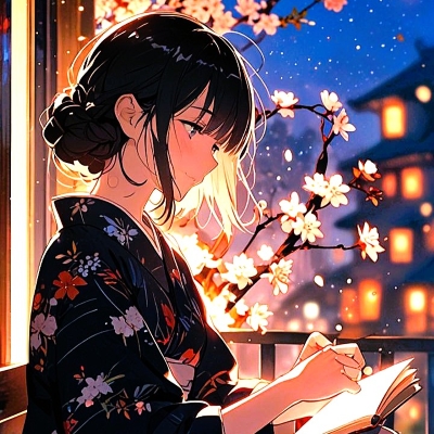  Femme sereine lisant un livre
